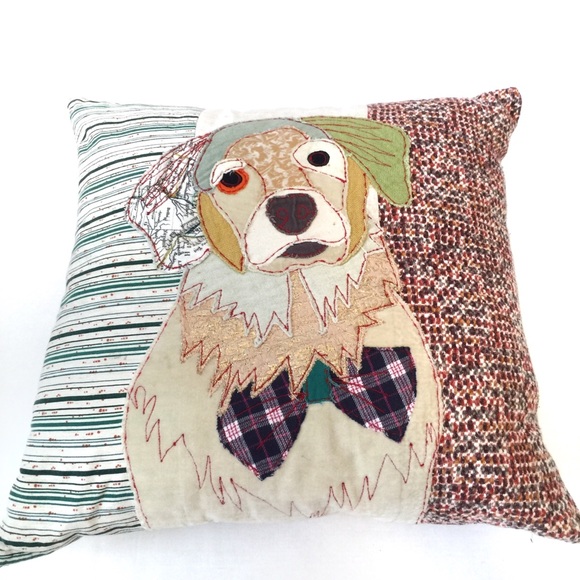 anthropologie dog pillow